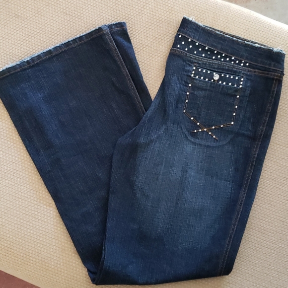 Jewel embellished American Exchange Jeans Size 15 - Picture 1 of 12